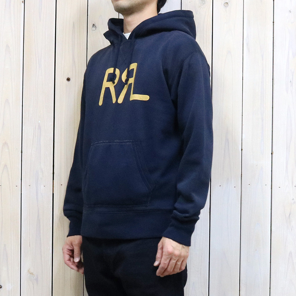 Double RL『FLEECE HOODIE』(NAVY)