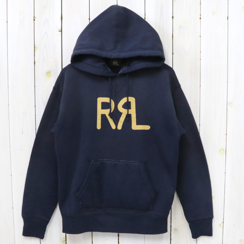 Double RL『FLEECE HOODIE』(NAVY)
