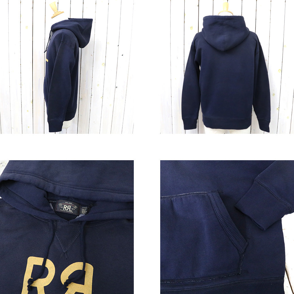 Double RL『FLEECE HOODIE』(NAVY)