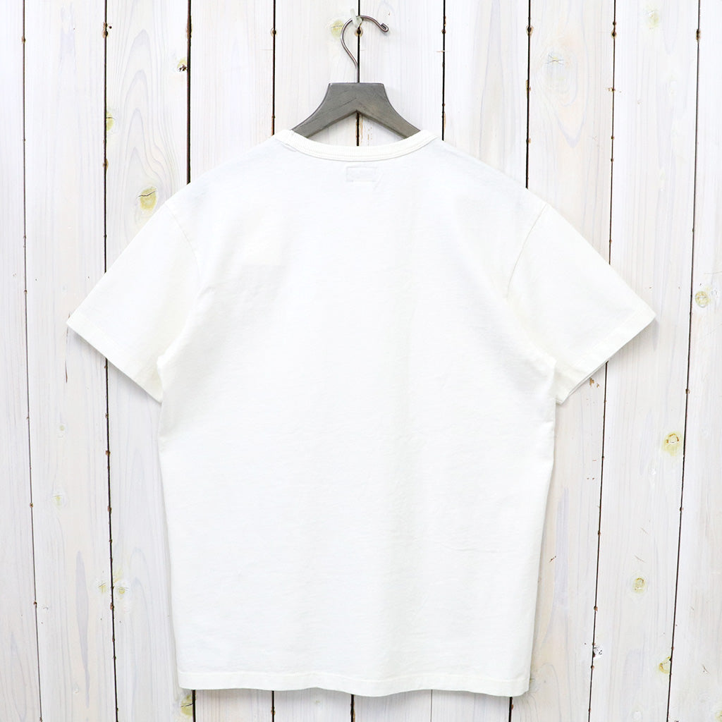 Double RL : GARMENT-DYED POCKET T-SHIRT 2PACK (WHITE)