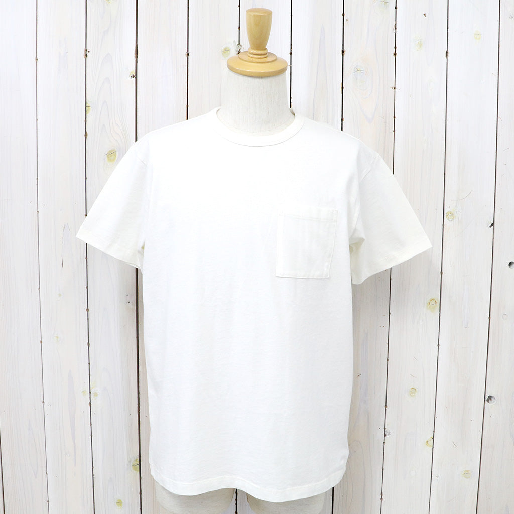 Double RL : GARMENT-DYED POCKET T-SHIRT 2PACK (WHITE)