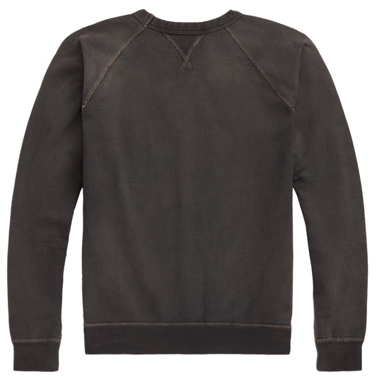 Double RL : FRENCH TERRY CREWNECK (BLACK)