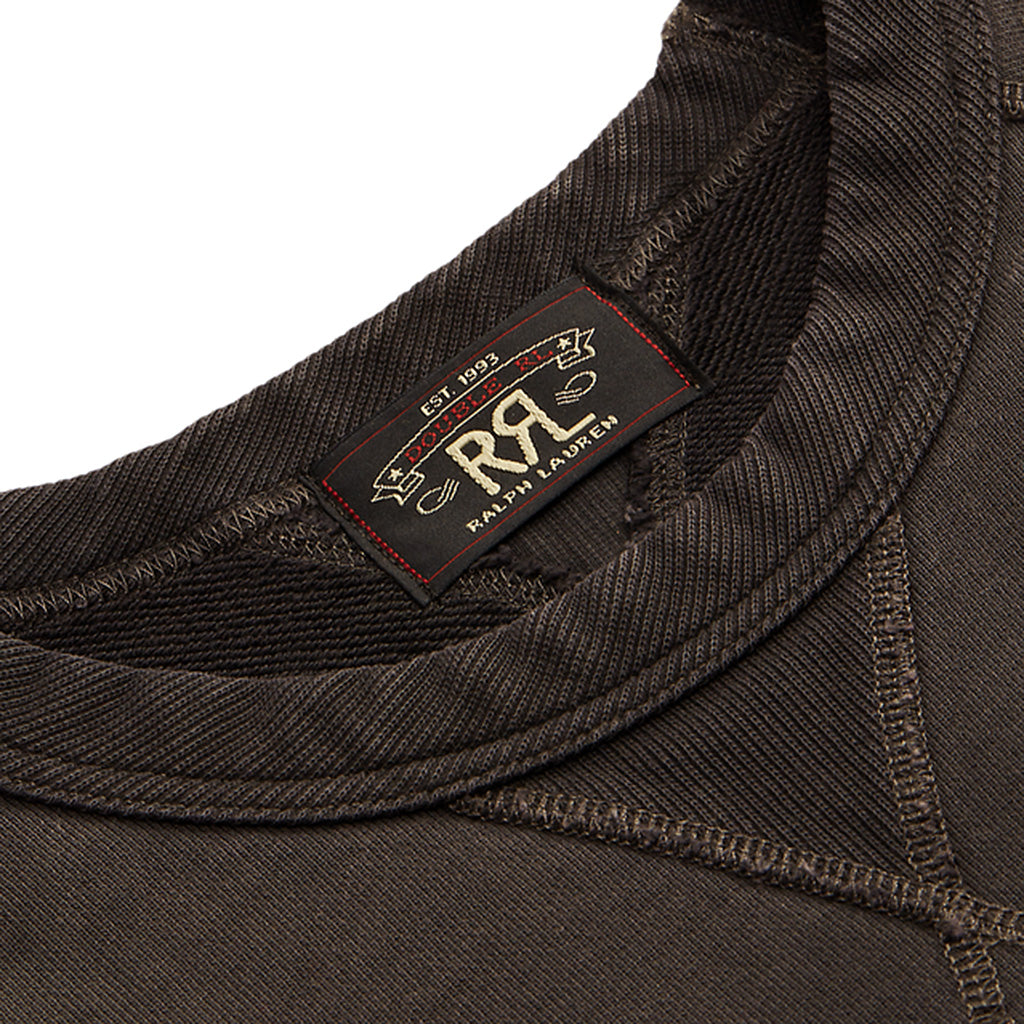 Double RL : FRENCH TERRY CREWNECK (BLACK)