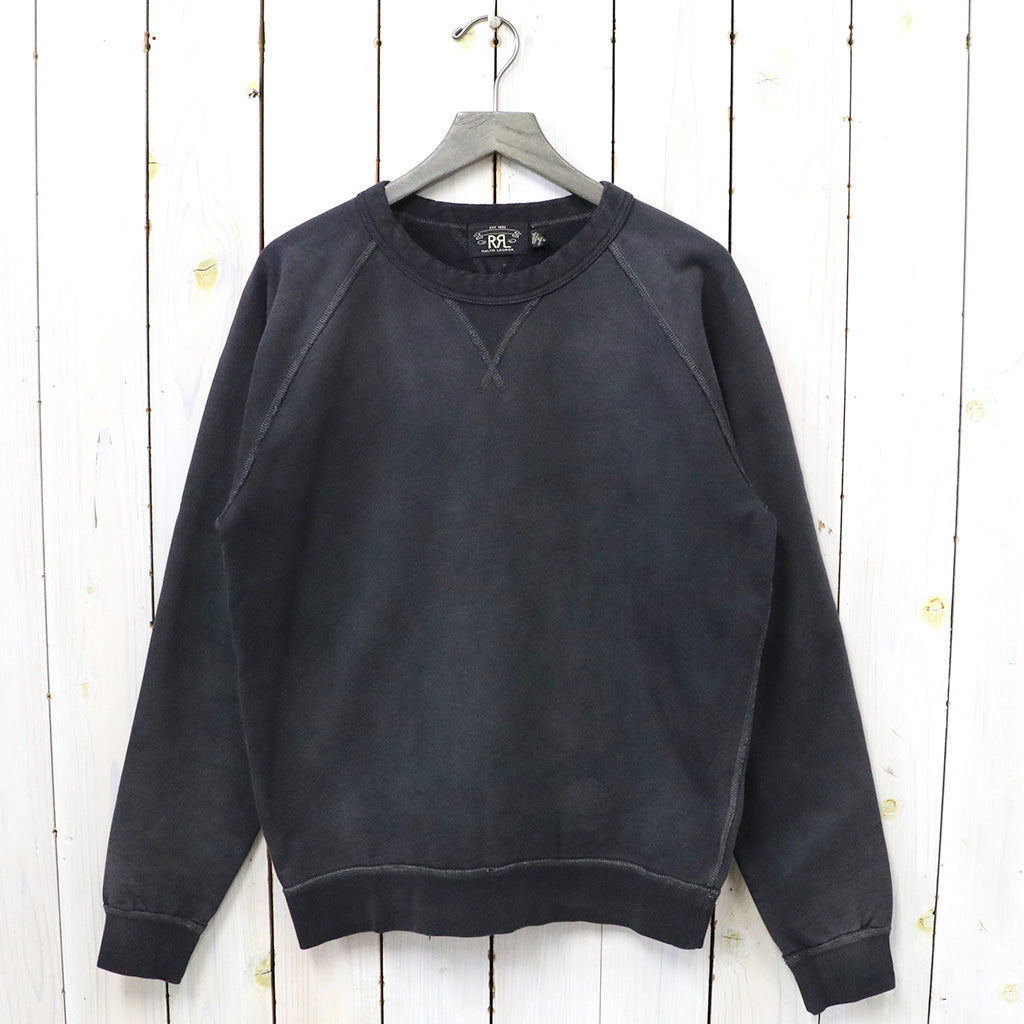 Double RL : FRENCH TERRY CREWNECK (BLACK)