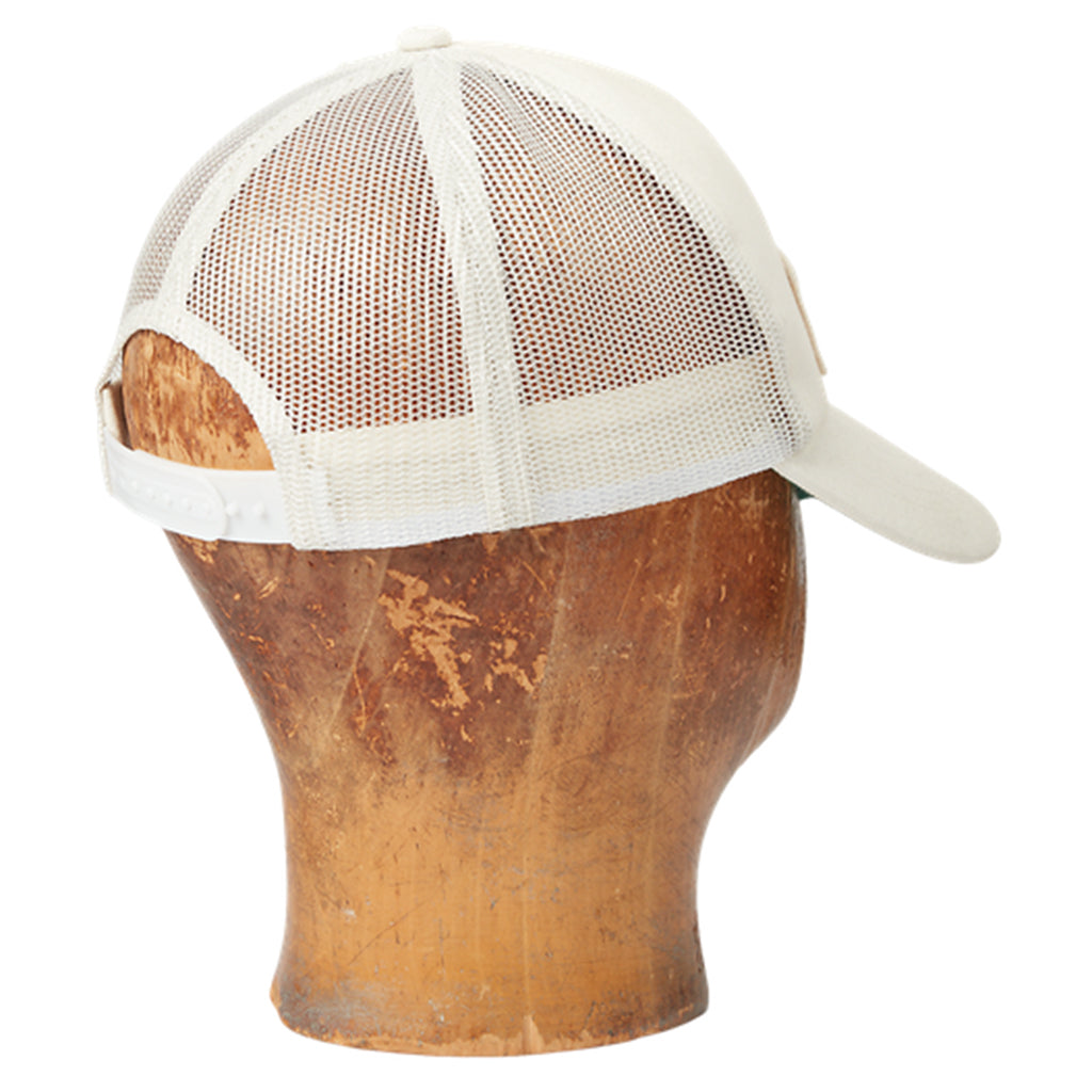 Double RL『LOGO PATCH TWILL TRUCKER CAP』(WHITE)