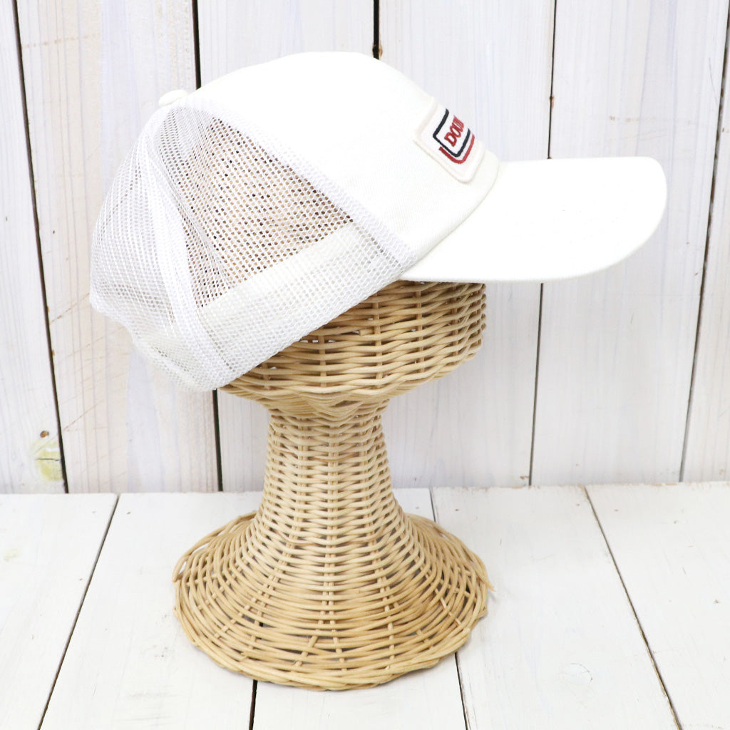 Double RL『LOGO PATCH TWILL TRUCKER CAP』(WHITE)