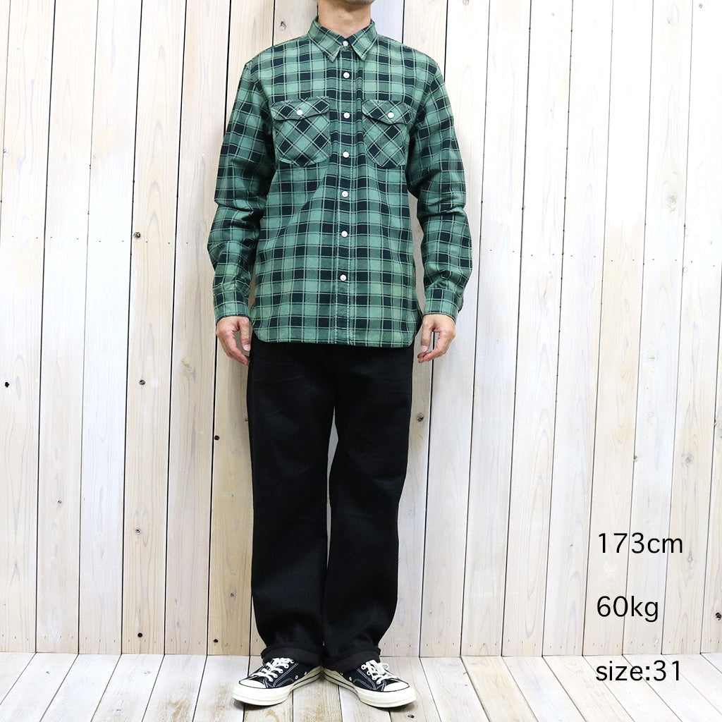Double RL : VINTAGE 5POCKET BLACK ON BLACK JEAN (BLACK)