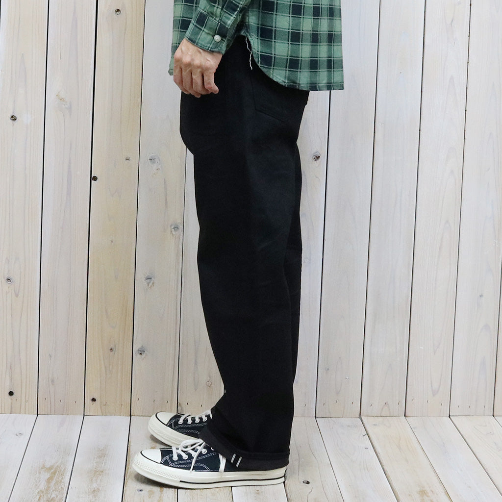 Double RL : VINTAGE 5POCKET BLACK ON BLACK JEAN (BLACK)