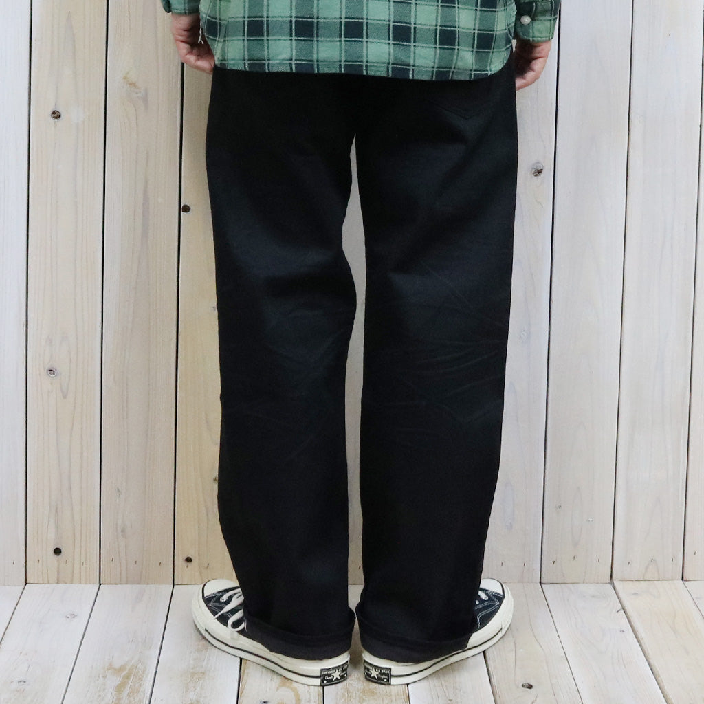 Double RL : VINTAGE 5POCKET BLACK ON BLACK JEAN (BLACK)