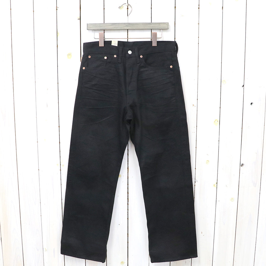 Double RL : VINTAGE 5POCKET BLACK ON BLACK JEAN (BLACK)