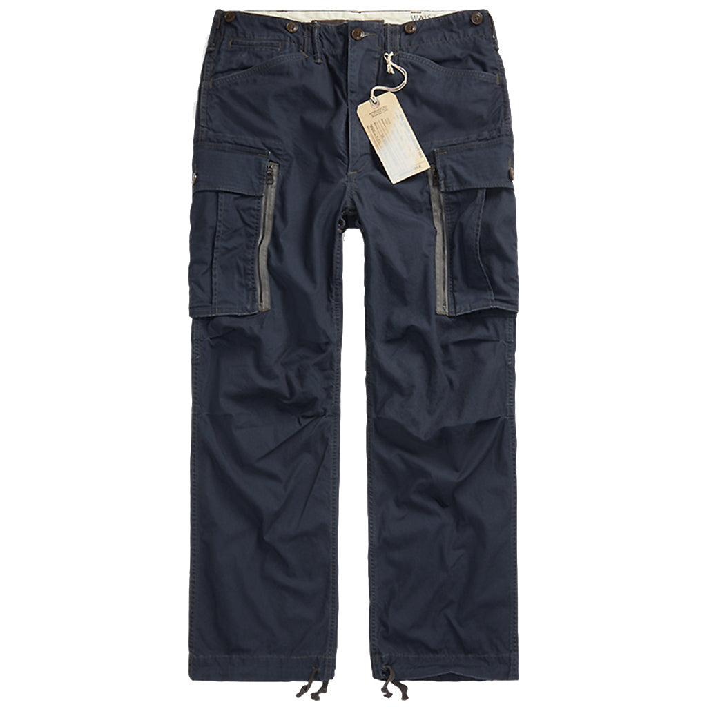 Double RL『RANGER POPLIN CARGO PANT』(NAVY) – Reggieshop