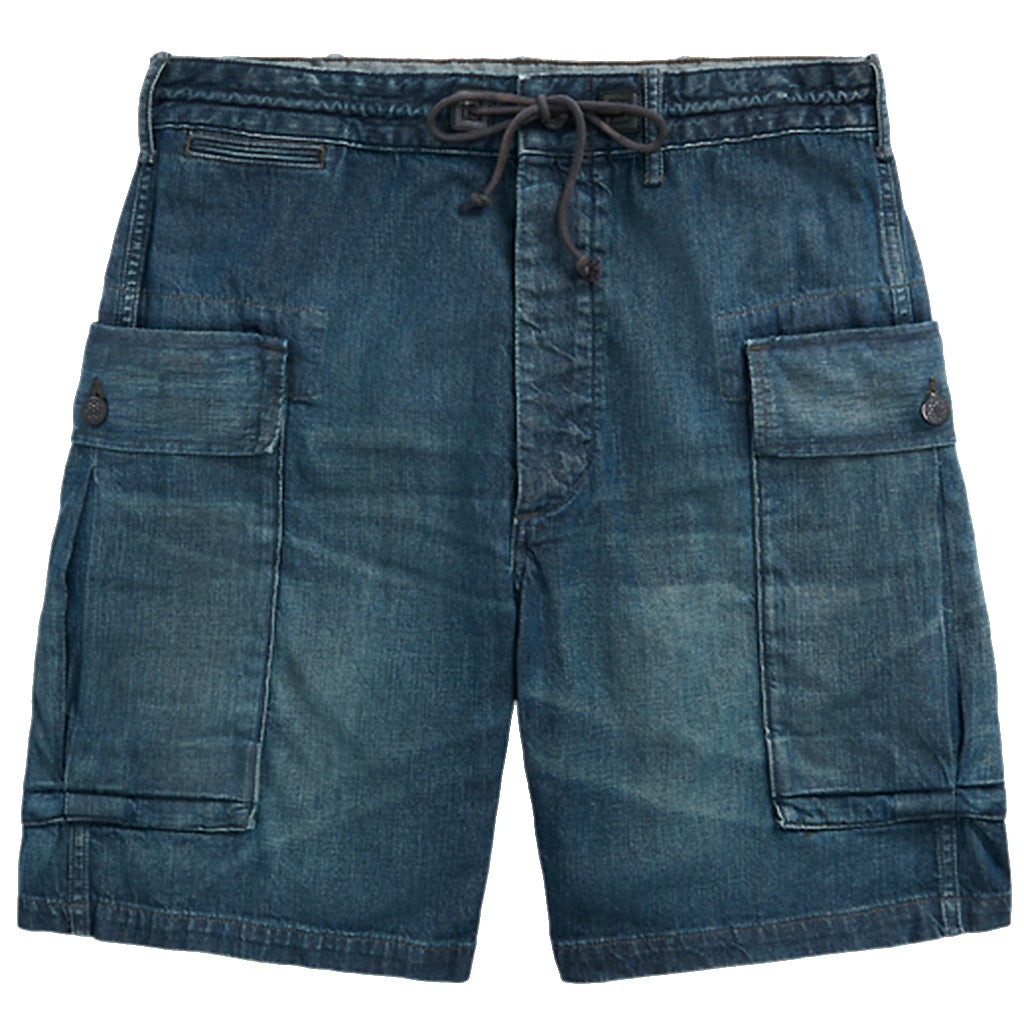 Double RL『LIMITED EDITION-MILNOR DENIM CARGO SHORT』