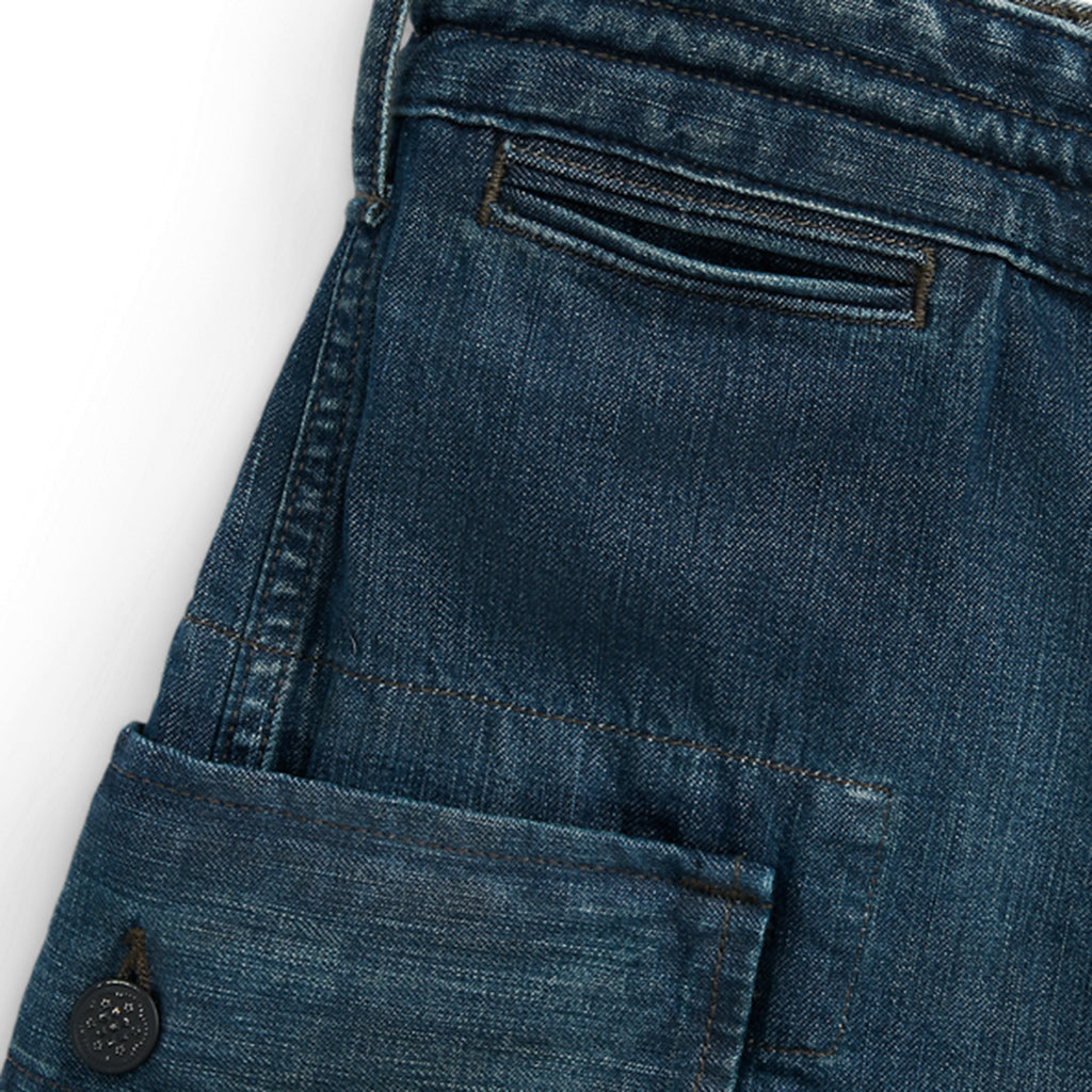 Double RL『LIMITED EDITION-MILNOR DENIM CARGO SHORT』