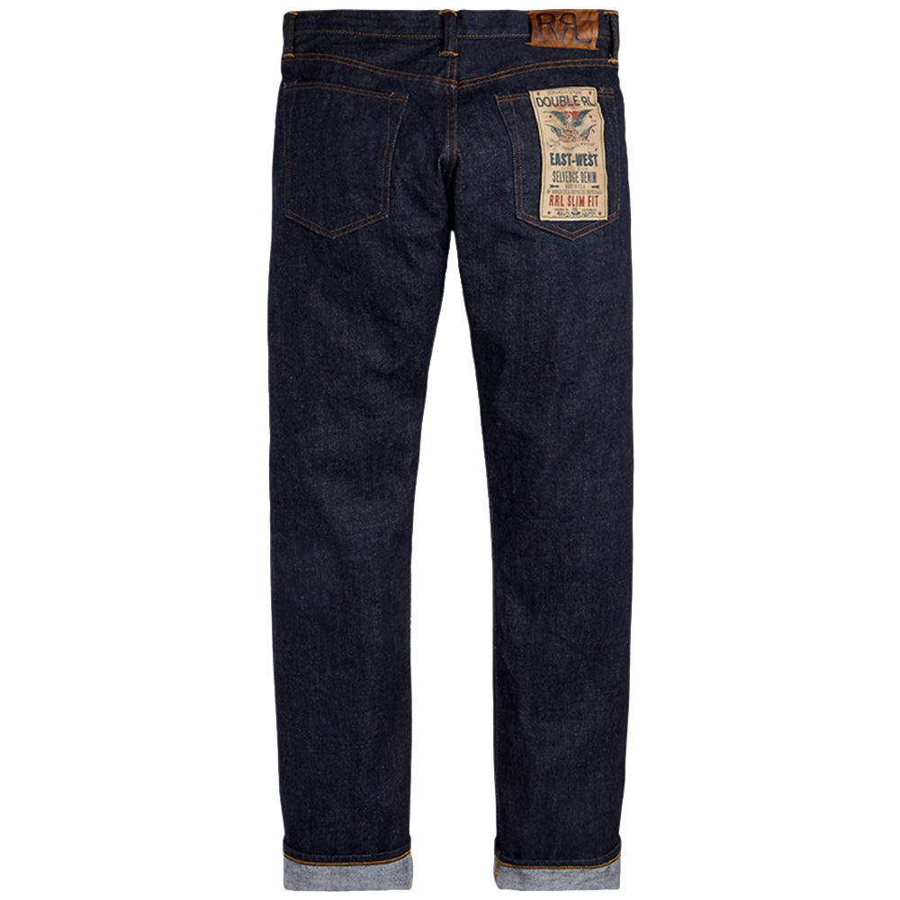 Double RL : SLIM FIT SELVEDGE JEAN