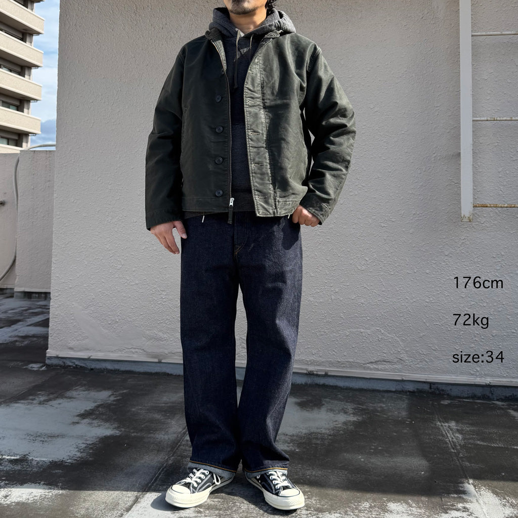 Double RL : VINTAGE 5-POCKET EAST-WEST SELVEDGE JEAN