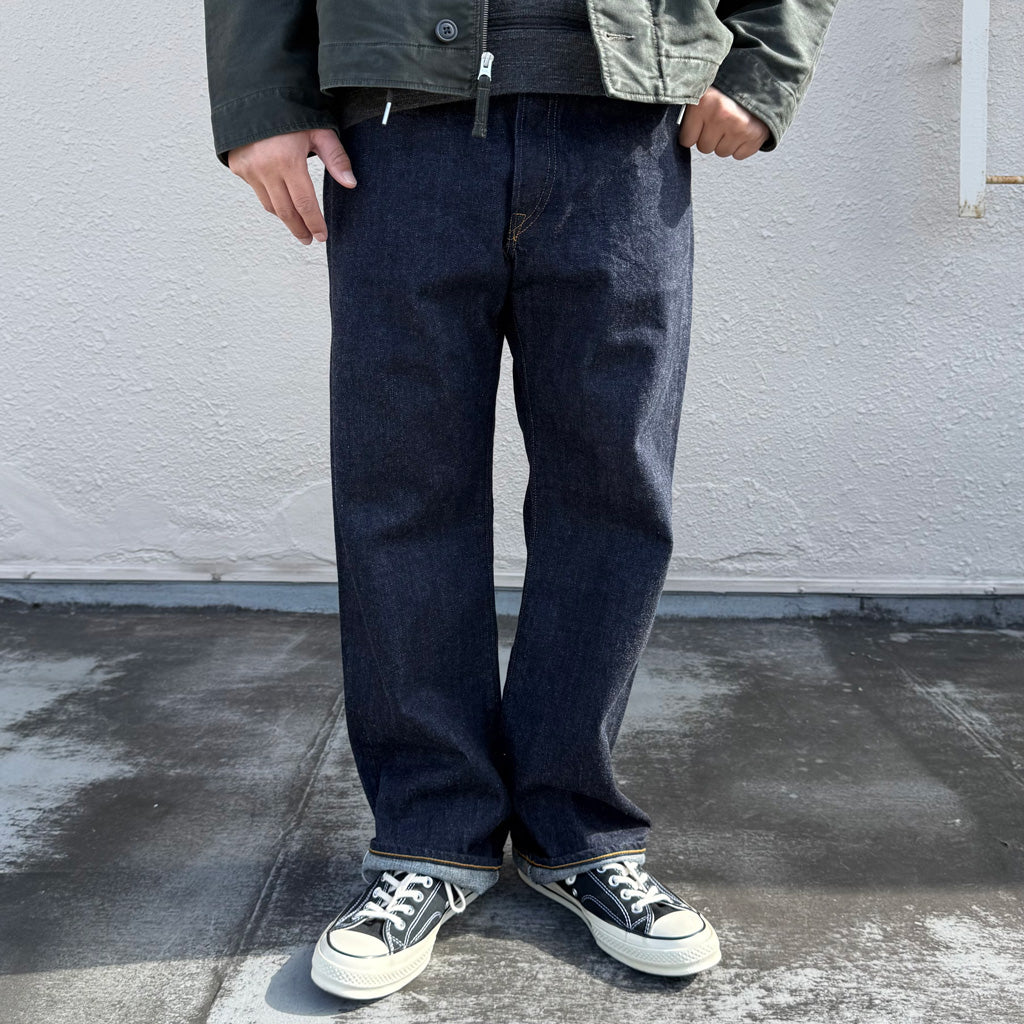 Double RL : VINTAGE 5-POCKET EAST-WEST SELVEDGE JEAN