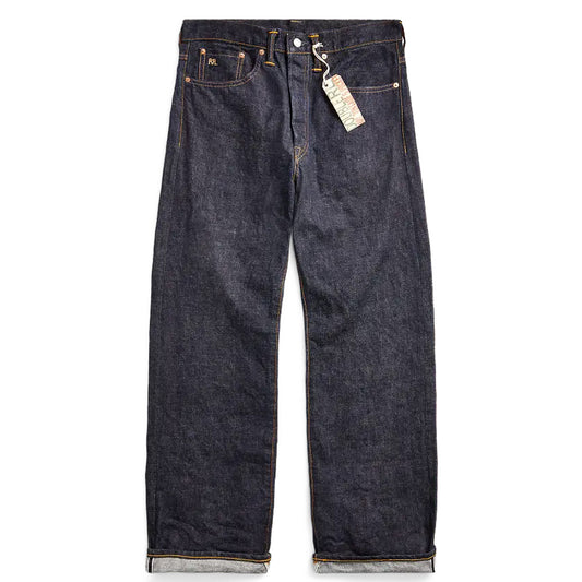 Double RL : VINTAGE 5-POCKET EAST-WEST SELVEDGE JEAN
