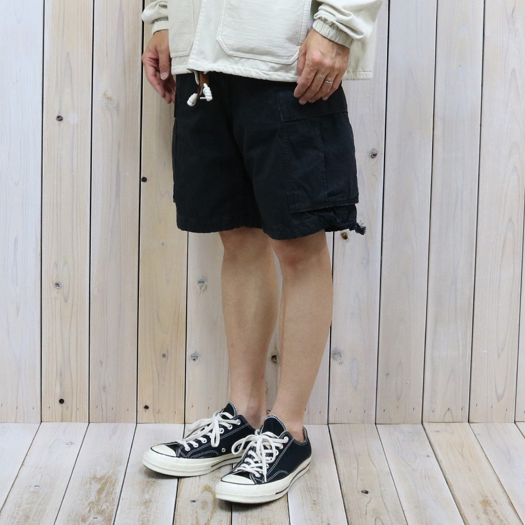 Double RL『REGIMENT POPLIN CARGO SHORT』(BLACK)