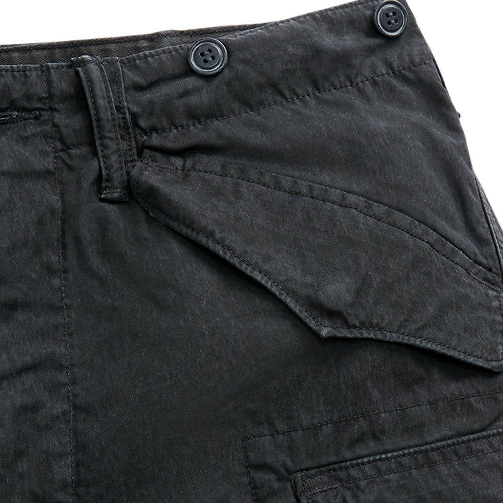Double RL『REGIMENT POPLIN CARGO SHORT』(BLACK)