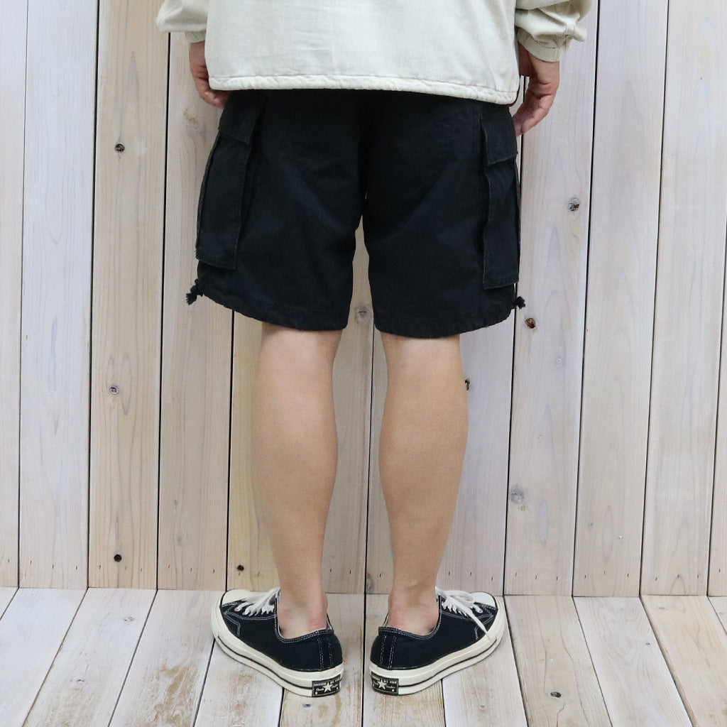 Double RL『REGIMENT POPLIN CARGO SHORT』(BLACK)