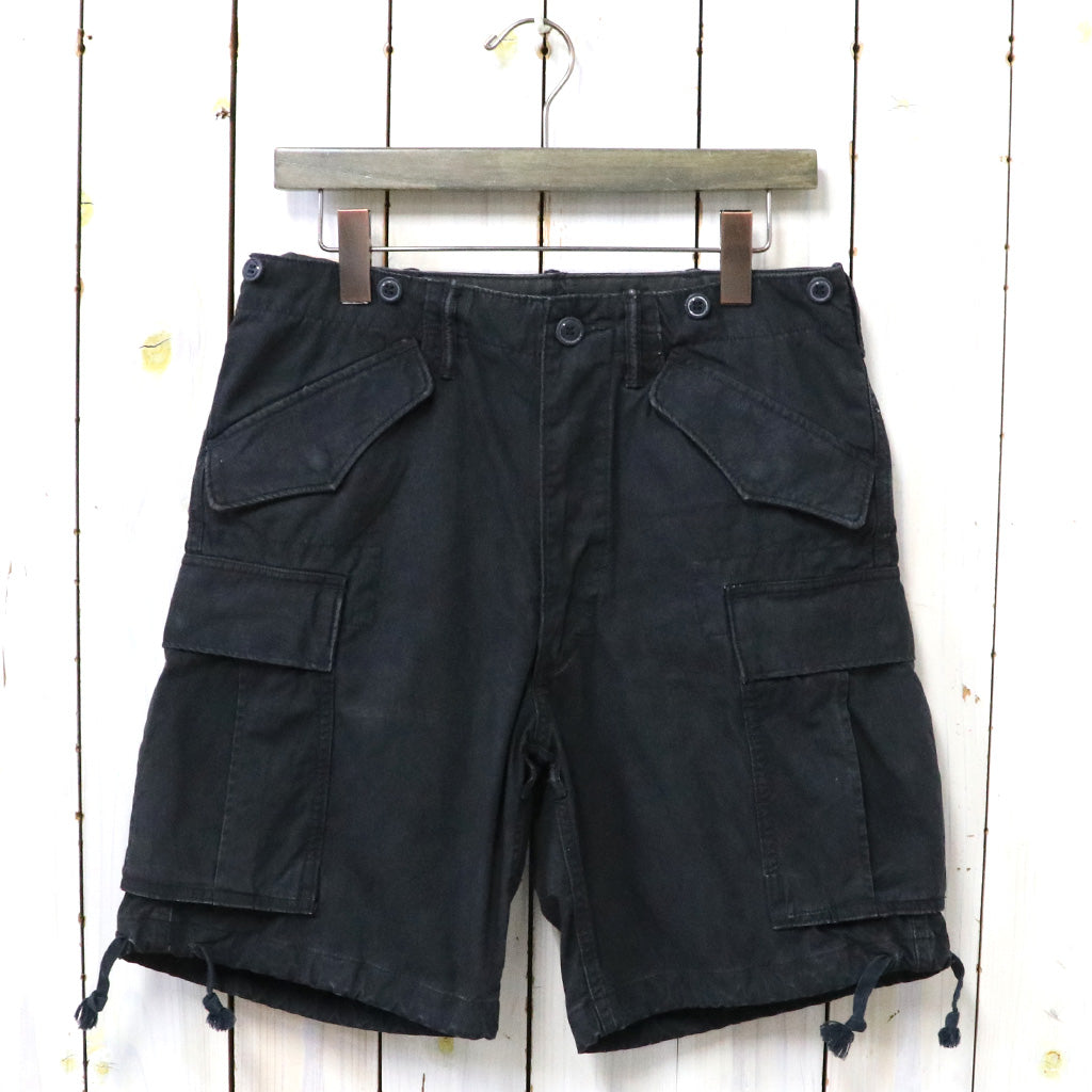 Double RL『REGIMENT POPLIN CARGO SHORT』(BLACK)