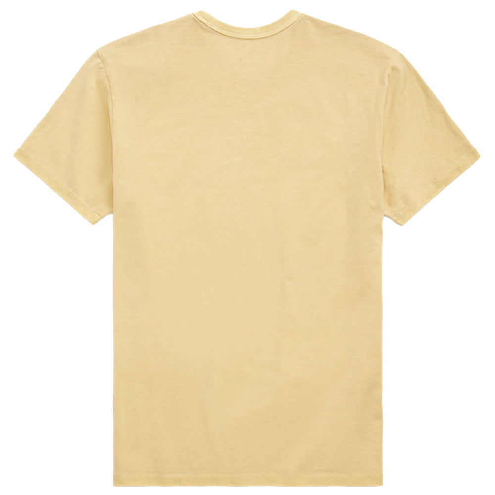 Double RL : RRL RANCH LOGO T-SHIRT (YELLOW)