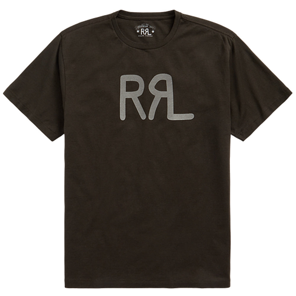 Double RL : LOGO JERSEY T-SHIRT (BLACK)