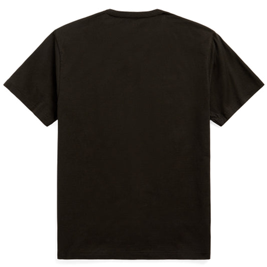 Double RL : LOGO JERSEY T-SHIRT (BLACK)