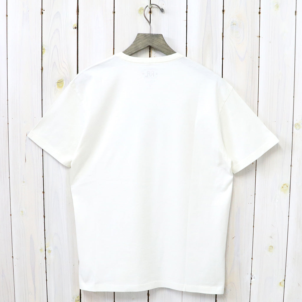 Double RL : LOGO JERSEY T-SHIRT (WHITE)