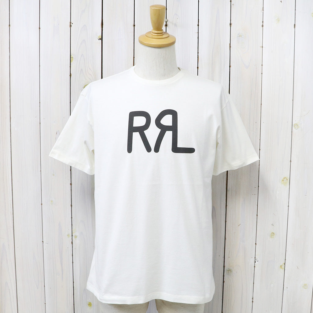 Double RL : LOGO JERSEY T-SHIRT (WHITE)