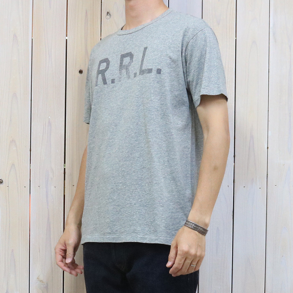 Double RL (ダブル アール エル) : LOGO JERSEY T-SHIRT(R.R.L.) (GREY