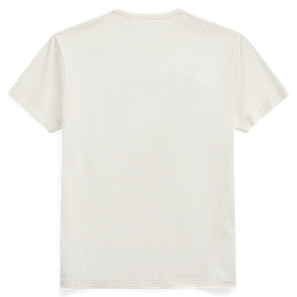 Double RL『LOGO JERSEY T-SHIRT(R.R.L.)』(WHITE)