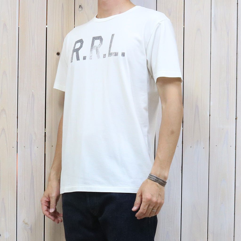 Double RL『LOGO JERSEY T-SHIRT(R.R.L.)』(WHITE)