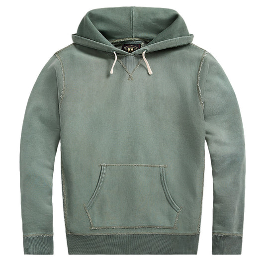 Double RL『GARMENT-DYE FLEECE HOODIE』(GREEN)