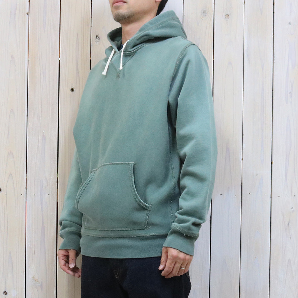 Double RL『GARMENT-DYE FLEECE HOODIE』(GREEN)