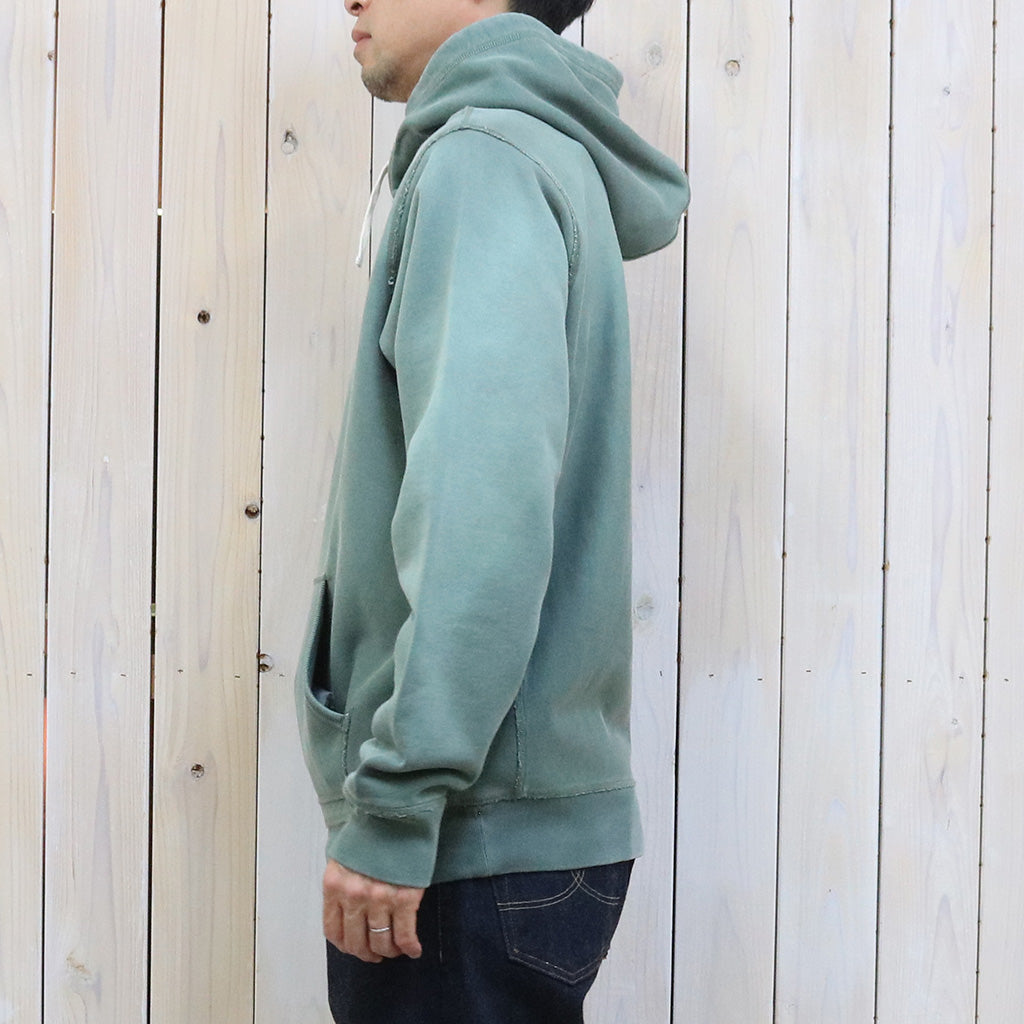 Double RL『GARMENT-DYE FLEECE HOODIE』(GREEN)