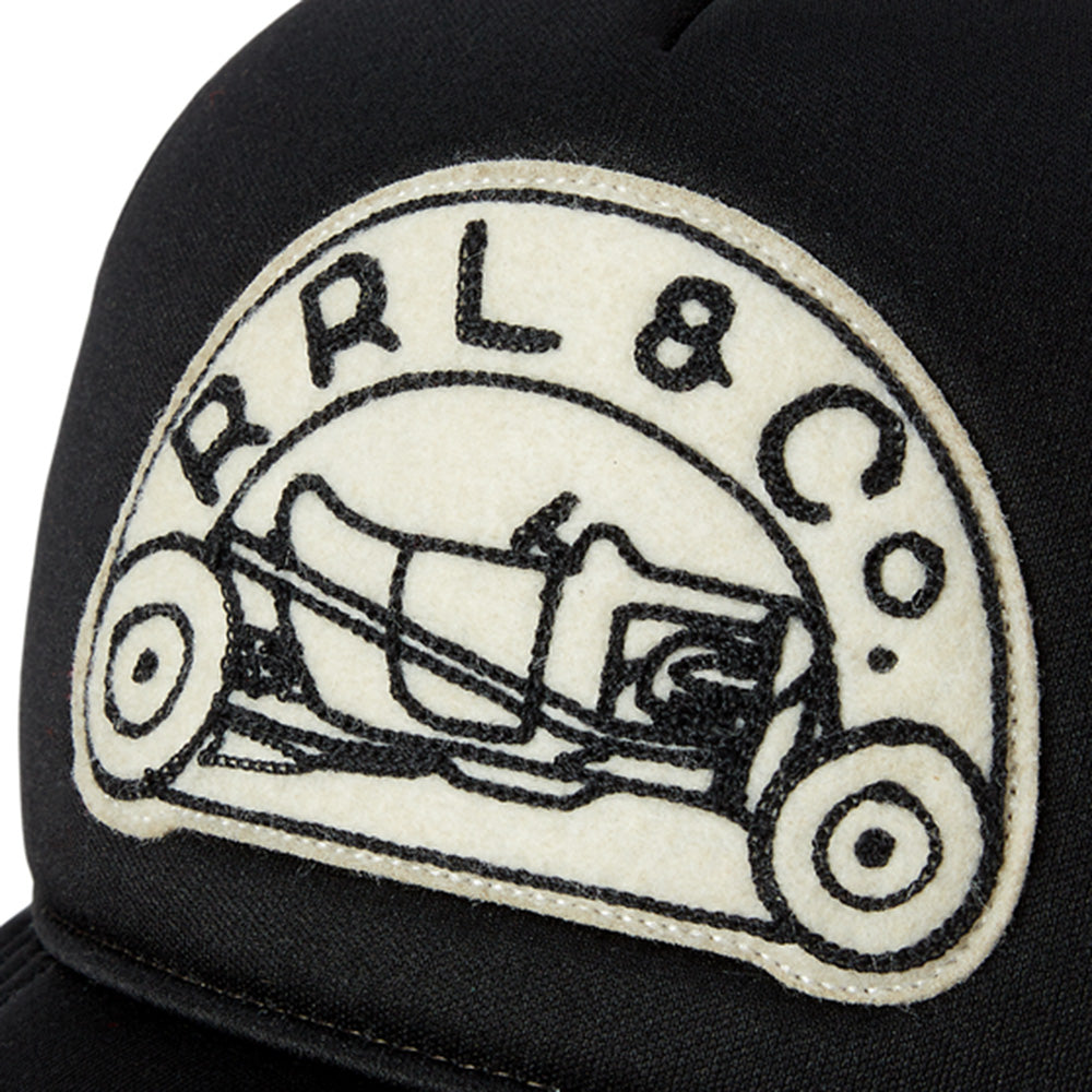 Double RL『CAR-PATCH FOAM TRUCKER CAP』