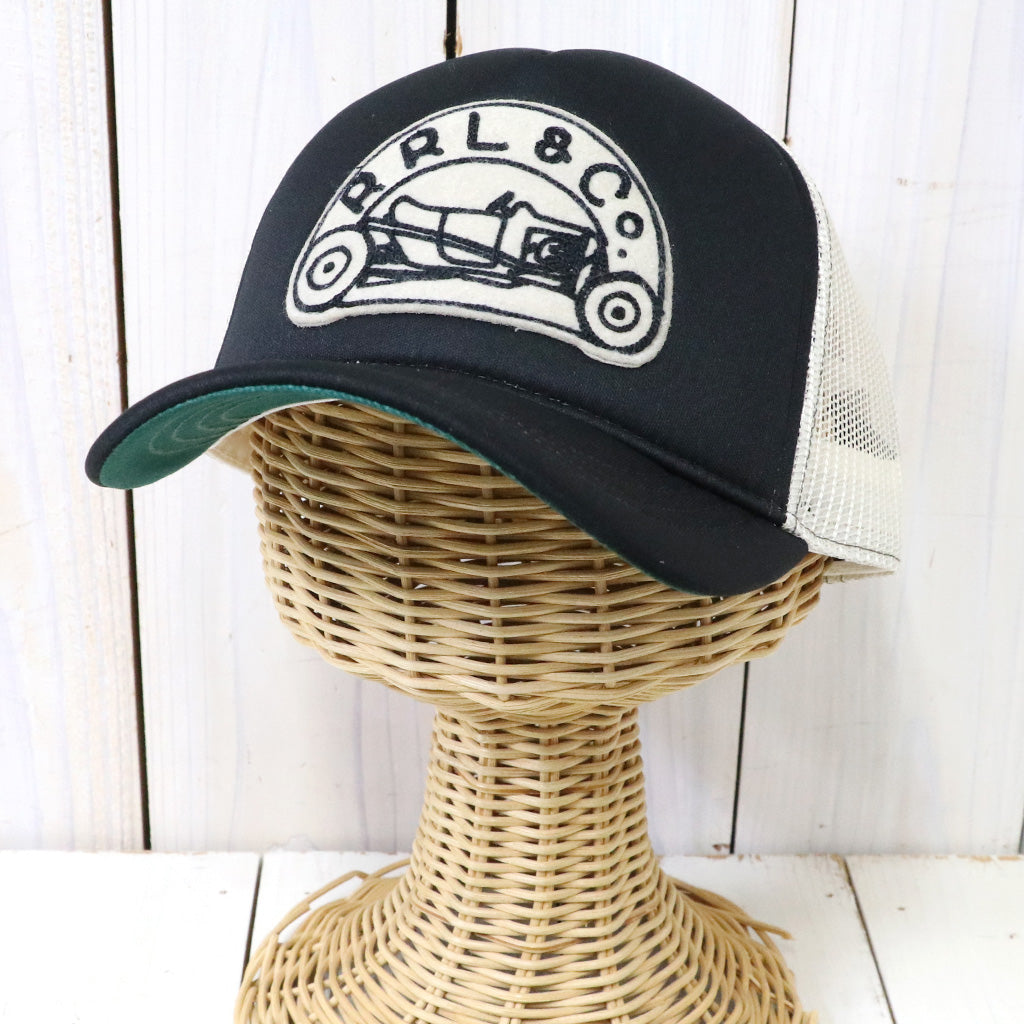 Double RL『CAR-PATCH FOAM TRUCKER CAP』