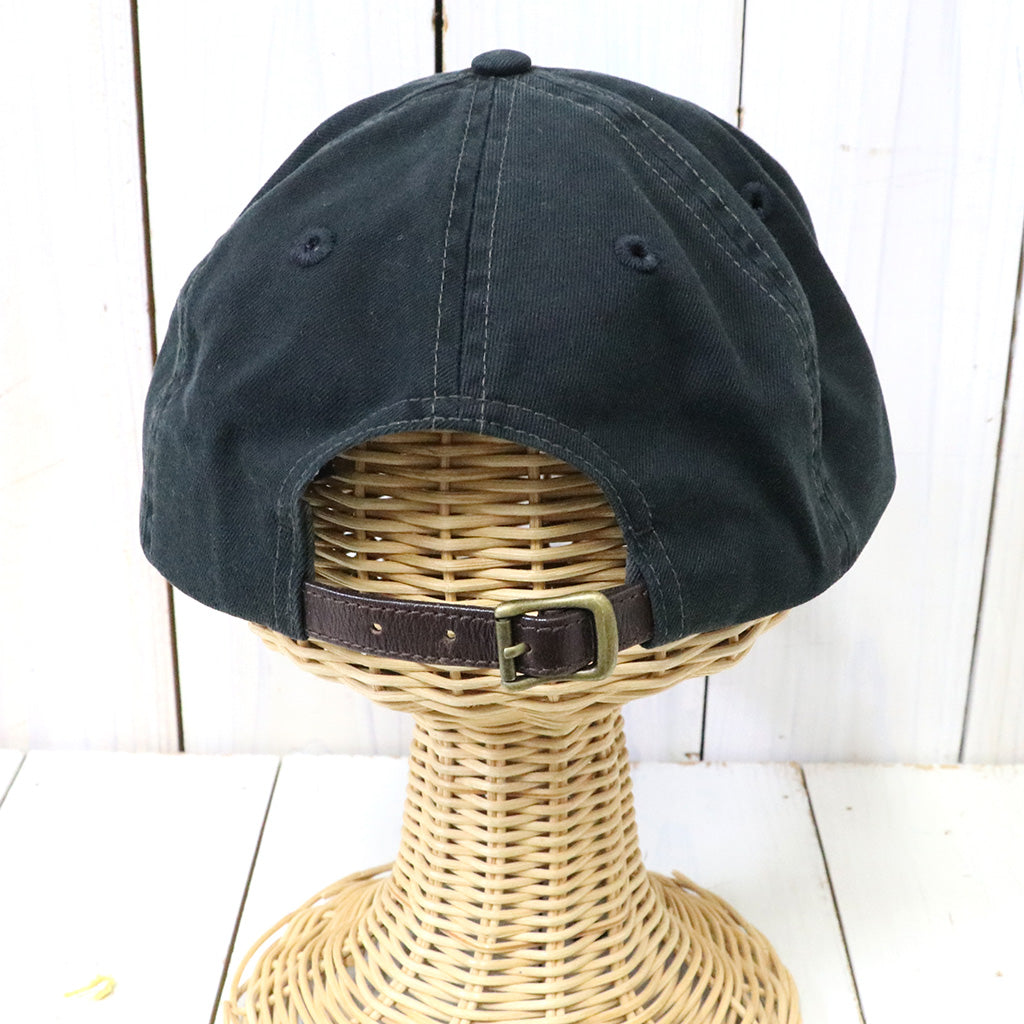 Double RL : RRL RANCH LOGO TWILL BALL CAP (BLACK)
