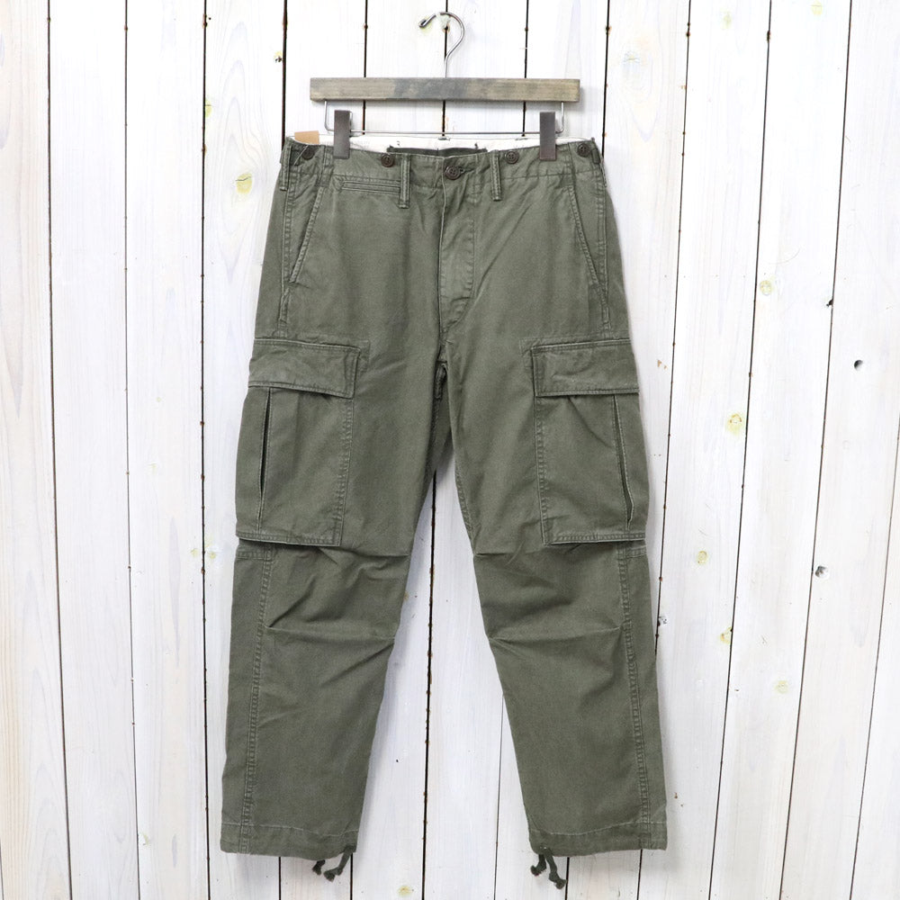 Double RL : COTTON SURPLUS CARGO PANT (DARK OLIVE)