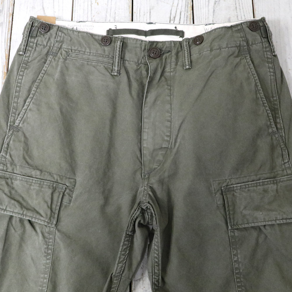 Double RL : COTTON SURPLUS CARGO PANT (DARK OLIVE)