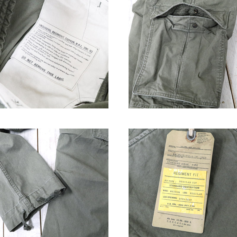 Double RL : COTTON SURPLUS CARGO PANT (DARK OLIVE)