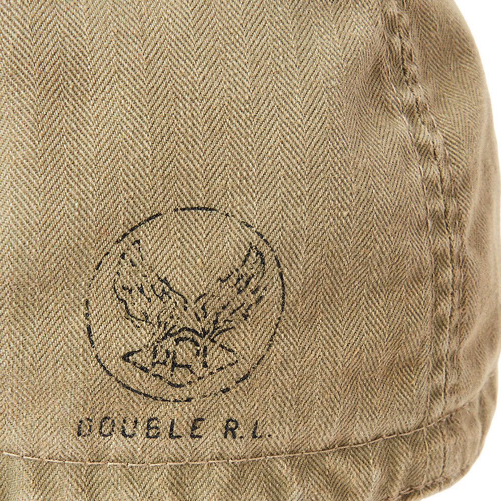 Double RL『HERRINGBONE TWILL SERVICE CAP』