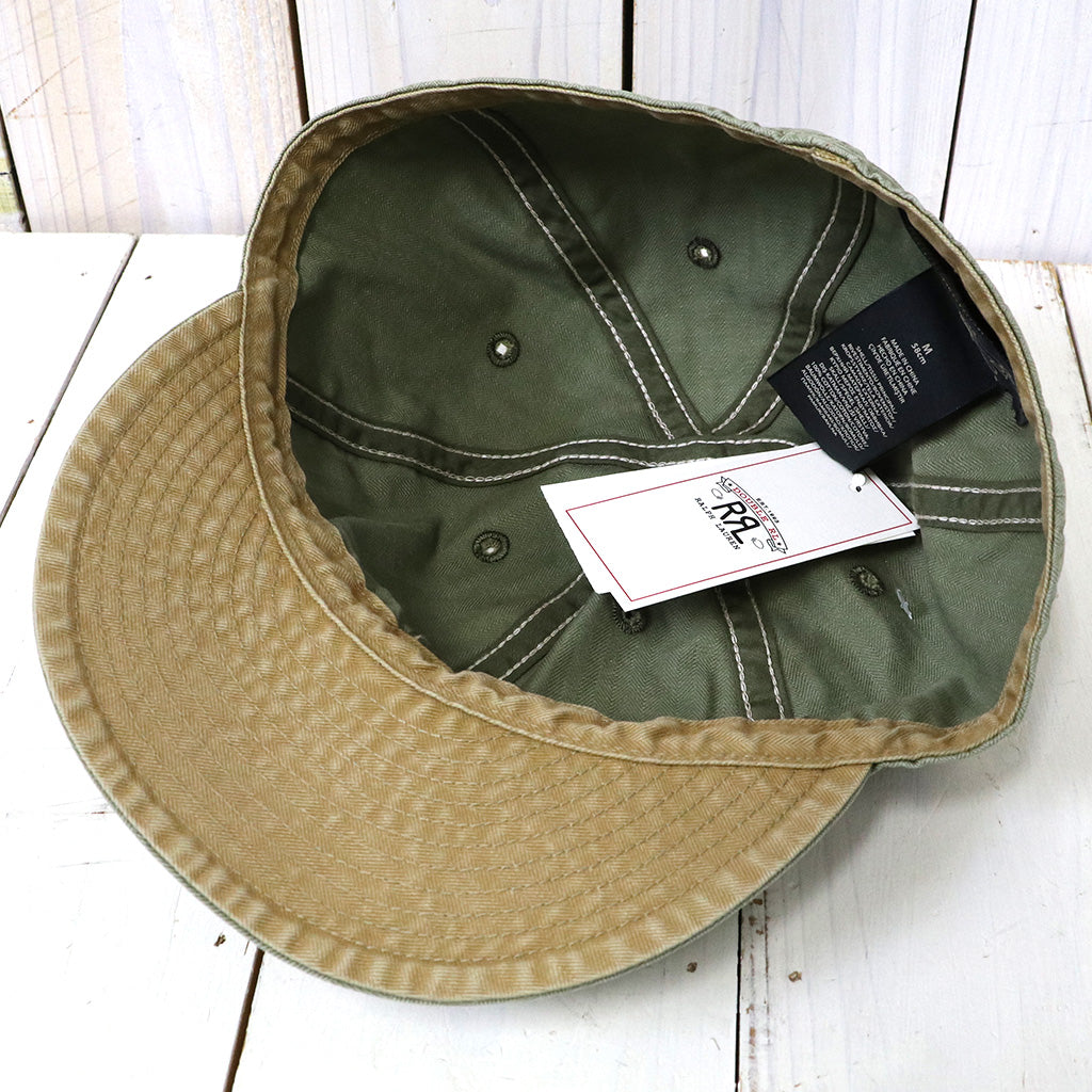 Double RL『HERRINGBONE TWILL SERVICE CAP』