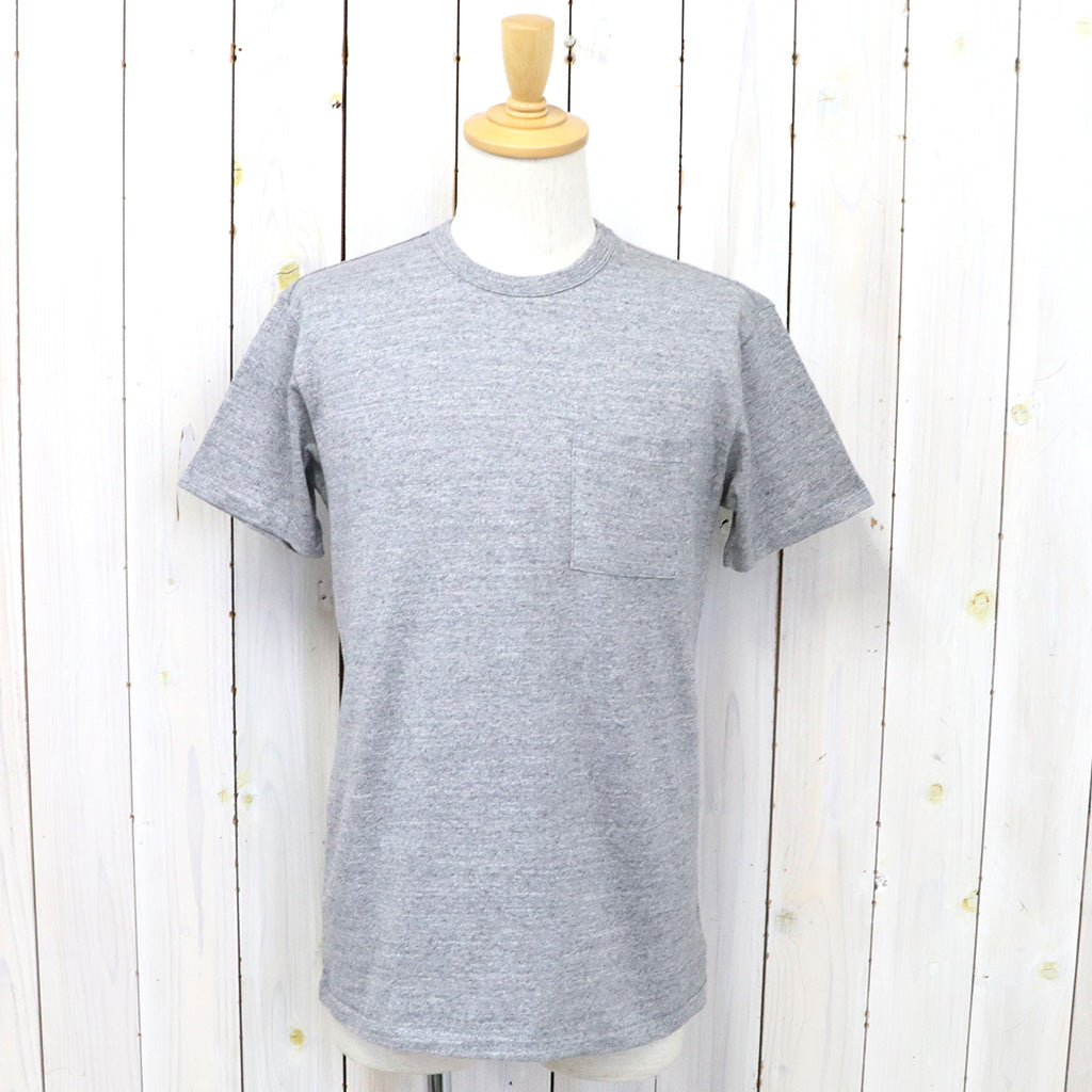 Double RL : GARMENT-DYED POCKET T-SHIRT 2PACK (GRAY)