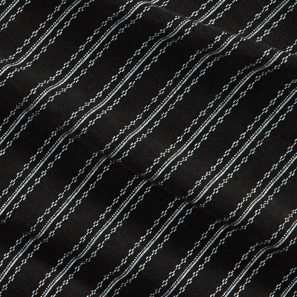 Double RL『STRIPED JERSEY CREWNECK T-SHIRT』(BLACK)