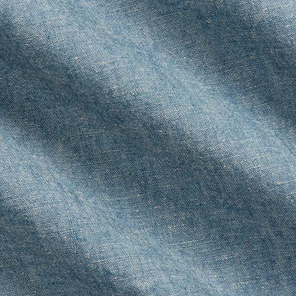 Double RL『EMBROIDERED INDIGO CHAMBRAY WORKSHIRT』