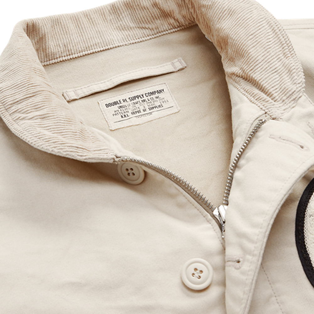 Double RL『HAND-EMBROIDERED COTTON DECK JACKET』(NATURAL)