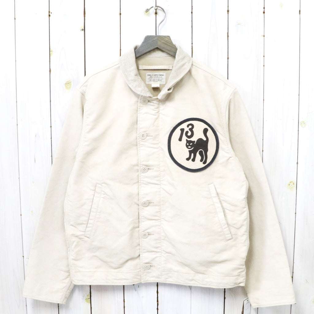 Double RL『HAND-EMBROIDERED COTTON DECK JACKET』(NATURAL)