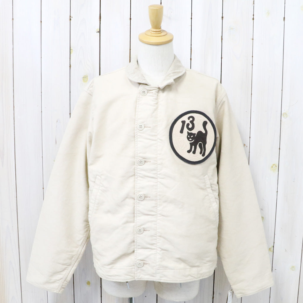 Double RL『HAND-EMBROIDERED COTTON DECK JACKET』(NATURAL)